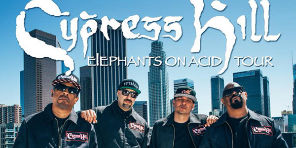 Cypress Hill. Im Dezember 7 Mal in Deutschland. Tourstart am 8.12.2018 in der Porsche-Arena in Stuttgart.