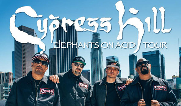 Cypress Hill. Im Dezember 7 Mal in Deutschland. Tourstart am 8.12.2018 in der Porsche-Arena in Stuttgart.