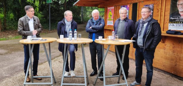 Stuttgarts Konzert-Veranstalter stellen das Sommerprogramm der SpardaWelt Freilichtbühne auf dem Killesberg vor.