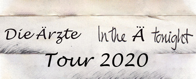 Best Tour-Name ever: Die Ärzte gehen 2020 mit neuem Album auf Tour. Am 20.11.2020 in Stuttgart in der Schleyerhalle