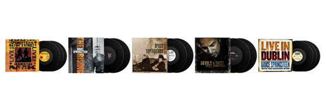 Bruce Springsteen veröffentlicht 5 Alben auf Vinyl