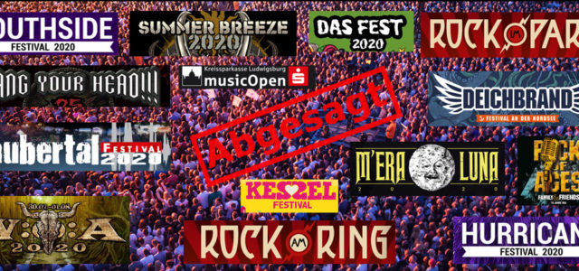 Der Festival-Sommer 2020 fällt aus.