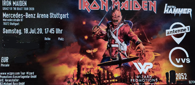 Iron Maiden Ersatztermine für 2022 stehen fest.